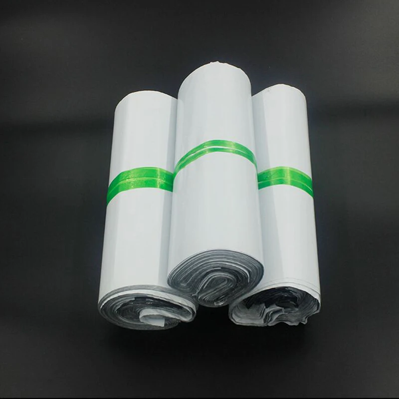 10 шт./лот белая Курьерская сумка пакеты для экспресс доставки конвертов почтовые