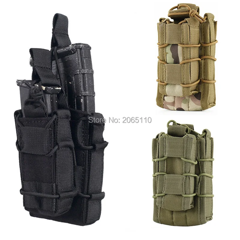 

Tactical MOLLE Magazine Pouch Airsoft Mag Pouch Military Bag Camouflage Hunting Bags M4 Double Magazine Mag
