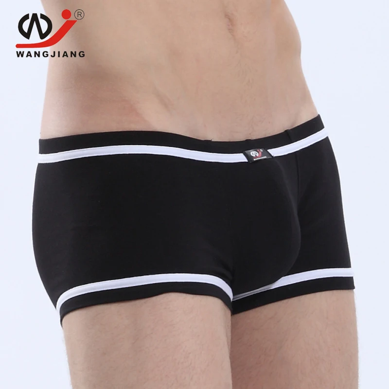 Wj брендовая одежда мужское нижнее белье боксеры шорты Cueca Masculina для мужчин трусы
