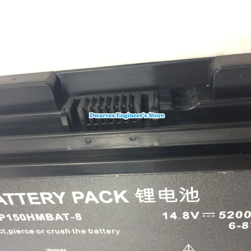8 ячеек 6 87 X510S 4D72 Аккумулятор для Clevo P150HMBAT P150EM P150HM P150HMX P150SM P151 P151EM ноутбука 14 в 5200
