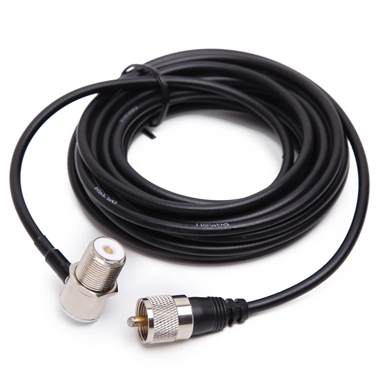 Удлинительный коаксиальный фидерный кабель RG58 5 м 16 4 фута для Baofeng TYT QYT KT-7900D Baojie