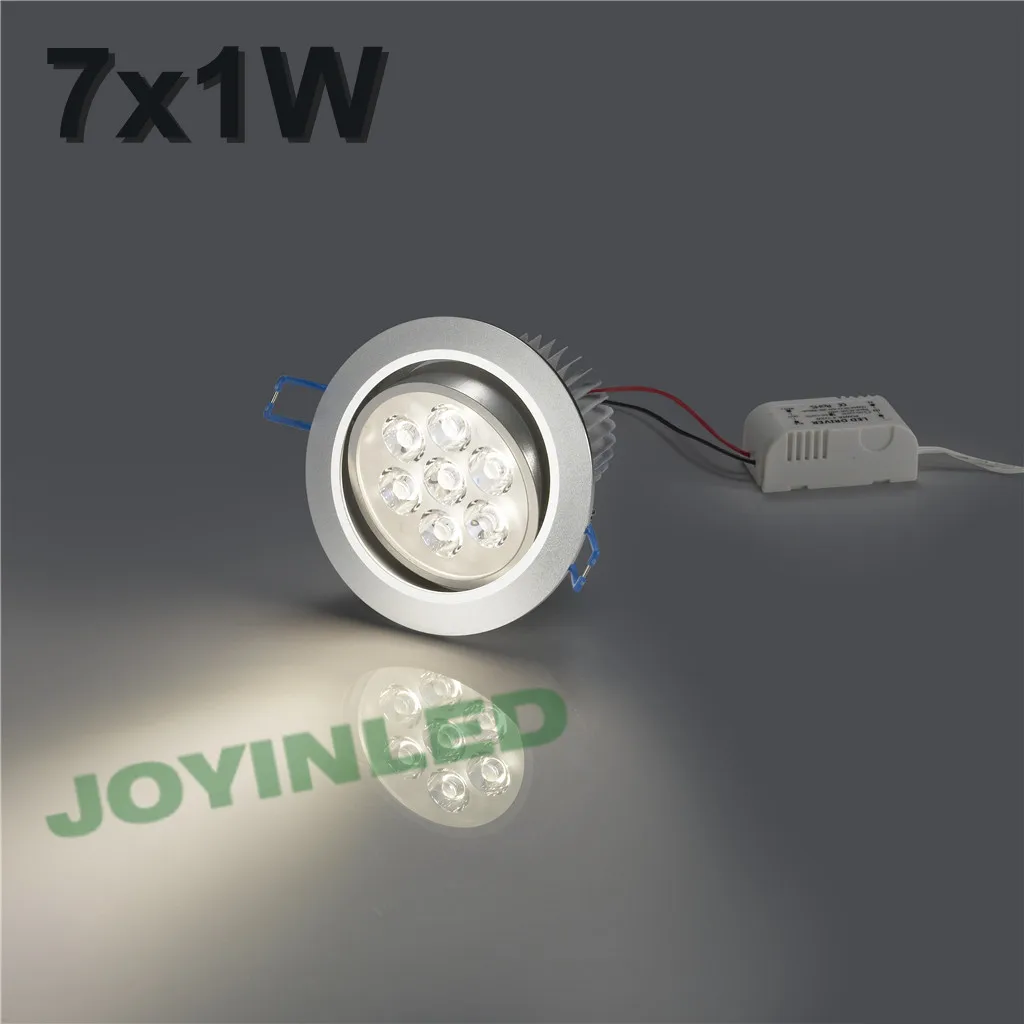 3 Вт 5 7 круглые светодиодные светильники утопленные потолочные 110 В 220 белый