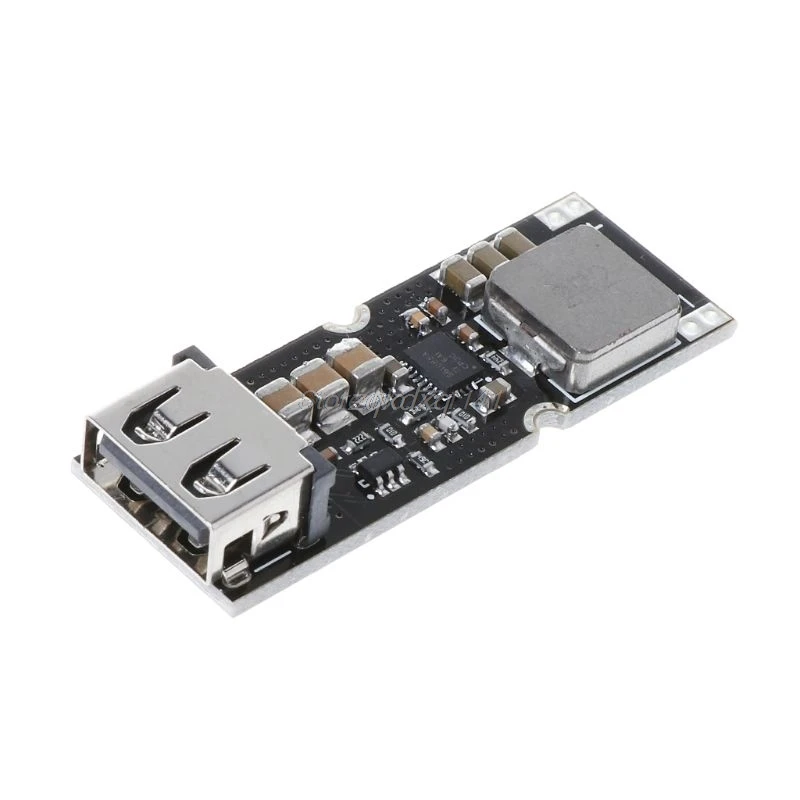 Одноэлементная литиевая батарея Повышающий Модуль питания USB телефон QC Быстрая