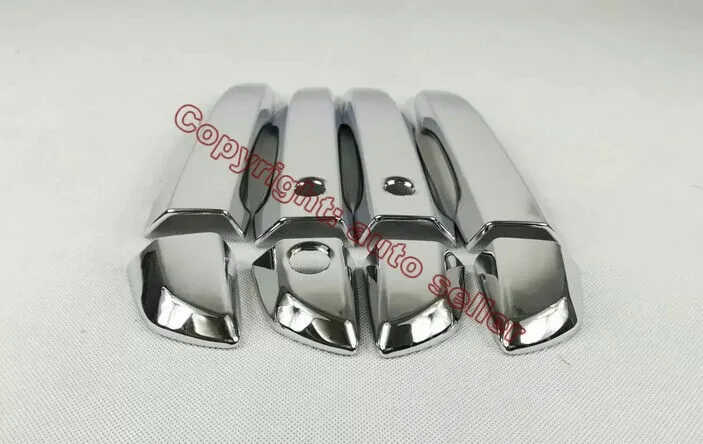 ABS Chrome Door Handle Cover Trim With Smart Hole For Honda Civic 2016 2017 | Автомобили и мотоциклы