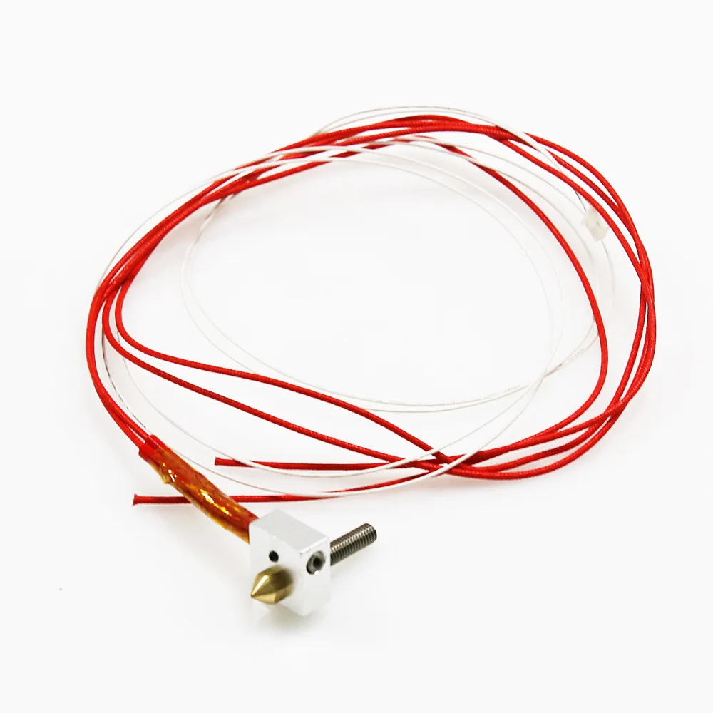 2 шт./лот Anet A6 A8 MK8 hotend экструдер комплект I3 Экструзионная головка КОМПЛЕКТ 0 3 4 5 мм