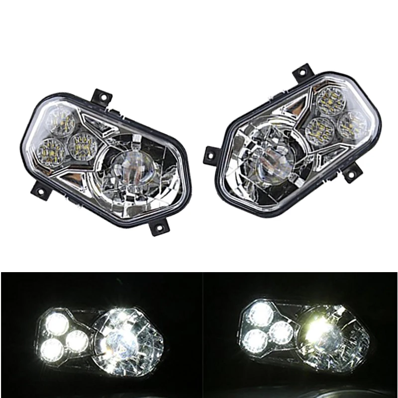 2 пары ATV аксессуары UTV светодиодные фары комплект лампы для Polaris Razor 1000 2014-2016 RZR XP 4