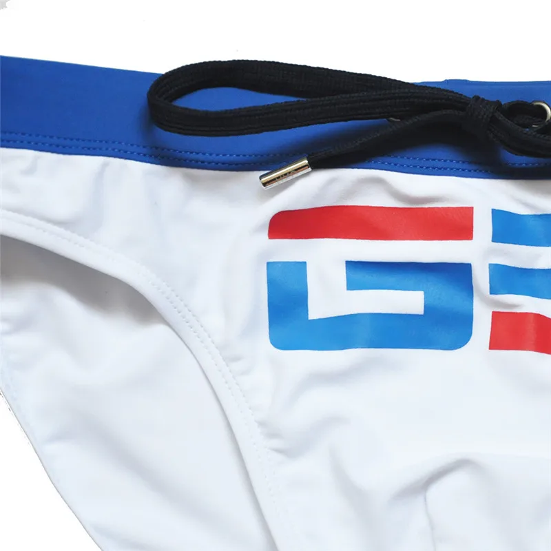 Мужские плавки с низкой посадкой сексуальные для геев короткие шорты плавания