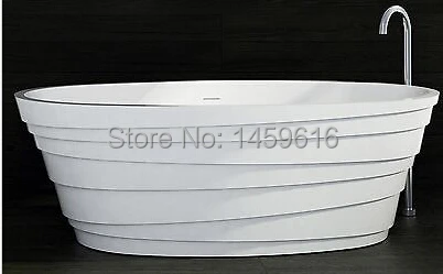 1800X850X600 мм BORLO каменная сплошная Ванна CORIAN отдельно стоящая 1001|bath tub door|bath curtaintub stone