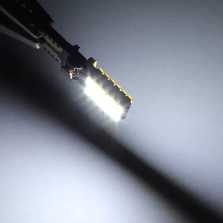 2 шт. H1 H3 4014 24 SMD светодиодный Canbus Error Free Противотуманные фары Дневные Фары
