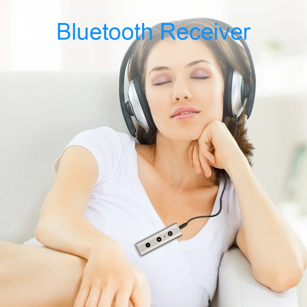 Wireless Bluetooth Receiver 3.5 jack Transmit 4.2+EDR Hands free A2DP Aux Audio Music Adapter for Phone Car Headphone | Автомобили и