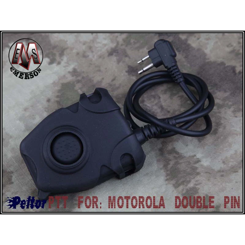 Element Peltor гарнитура PTT для Motorola/Kenwood/ICOM радио тактический военный стандарт версия