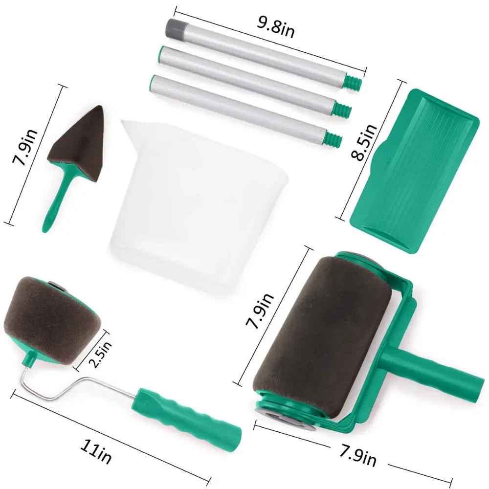 Многофункциональная Ho use hold Use декоративная краска для стен роликовая щетка ручка