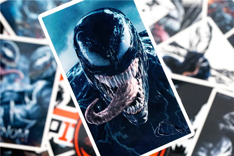 30 шт. в упаковке, новинка, наклейки Marvel Set Venom, наклейки s для детей, багаж, скейтборд, ноутбук, граффити, забавная наклейка, аниме наклейка s