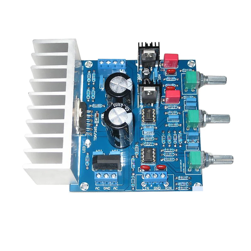Aiyima TDA7265 + NE5532 аудио усилитель Совет Hifi двухканальные усилители 25 Вт * 2 DIY Звук
