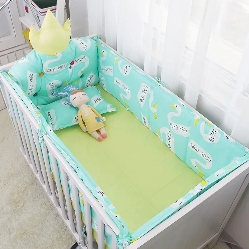 6 шт./компл. маленькая лошадка качалка большой Корона кроватки подголовник и