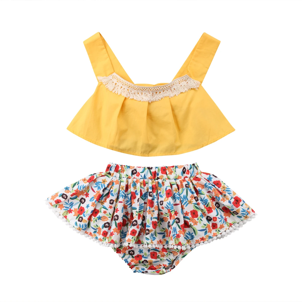 Новинка 2018 г. детская одежда для новорожденных Одежда детей малышей девочек Лето