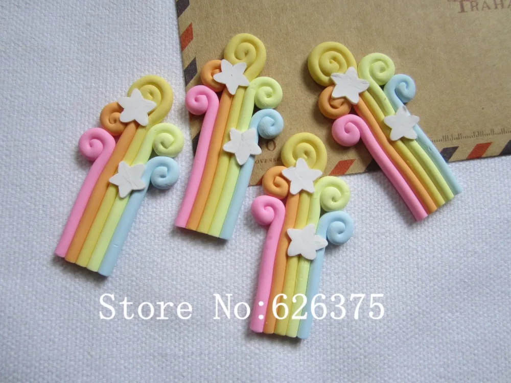 Рена! Лидер продаж кавайное глиняное дерево для украшения телефона скрапбукинг