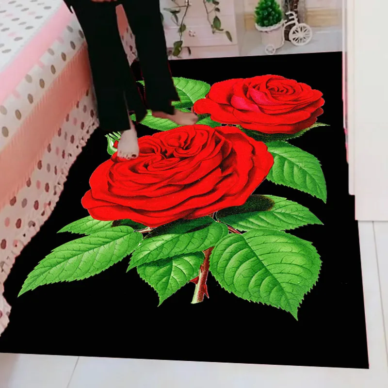 3D цветочные коврики для свадебной комнаты домашний декор гостиной ковер дивана