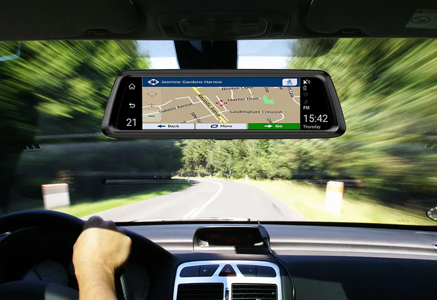Olysine 10 ''4G видеокамера на ОС андроид для автомобиля gps навигатор ADAS зеркало Wi-Fi видеорегистратор камера FHD 1080P видеорегистратор регистратор с двойным объективом DVRs
