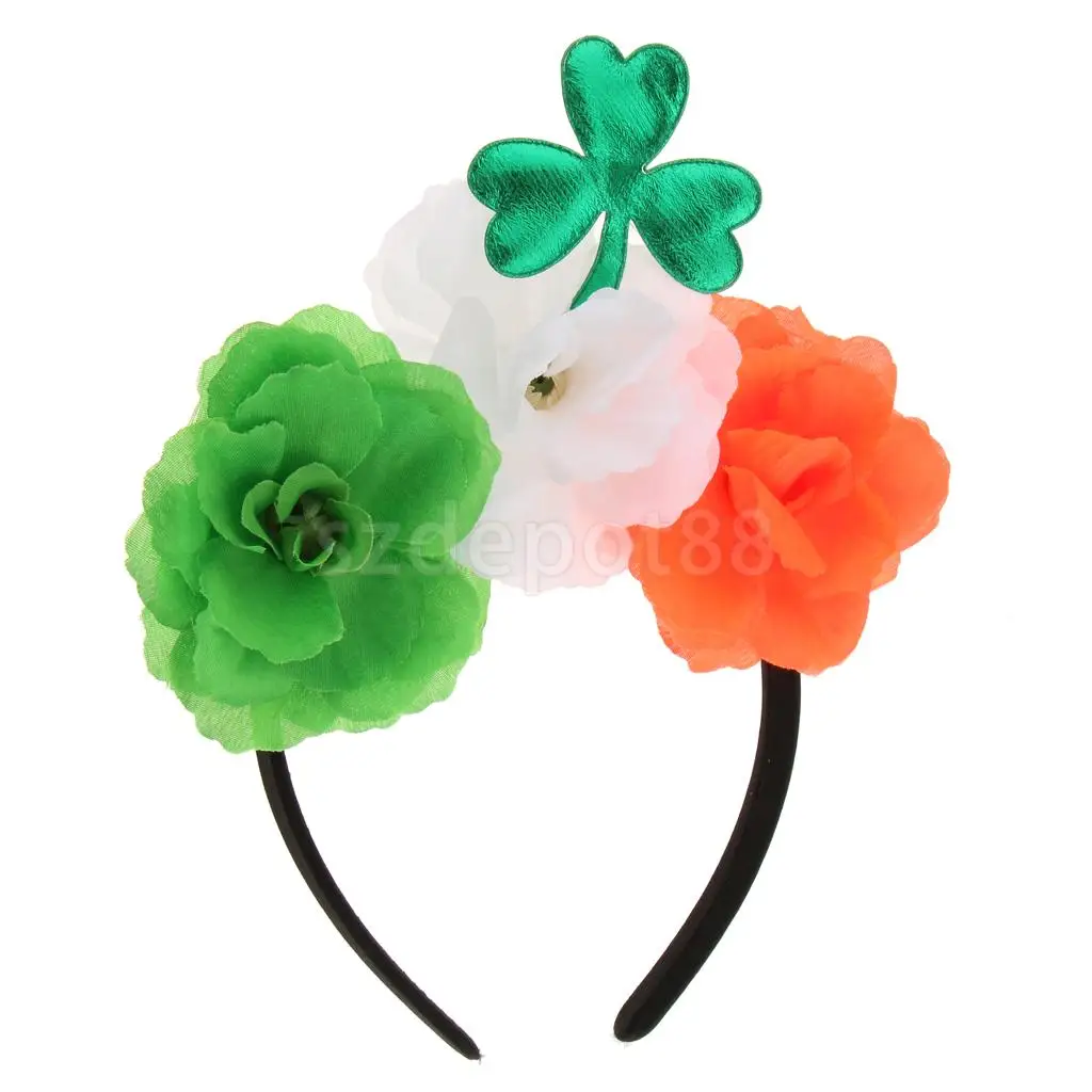 Женская повязка на голову с цветами и листьями|flower headband|headband flowerheadband green |