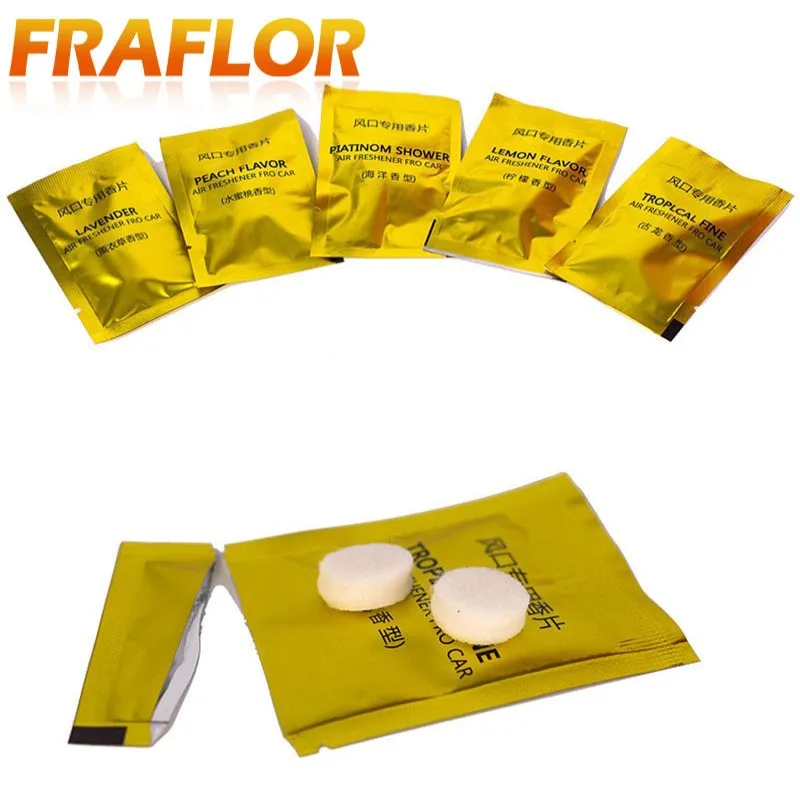 Парфюм для автомобильного выхода 5 шт./лот оригинальные автомобильные духи