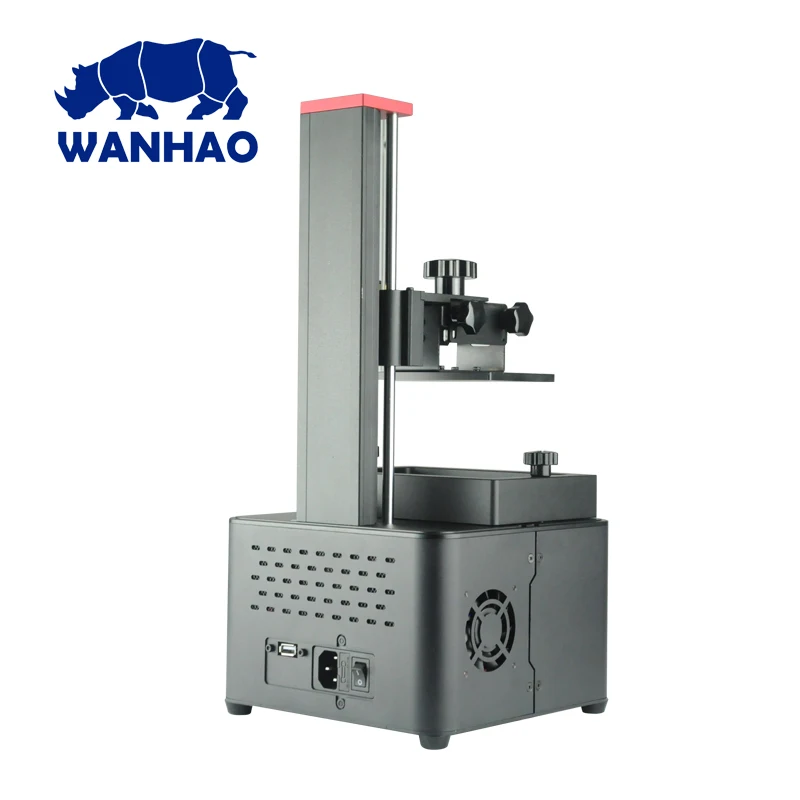 Wanhao factory D7V1.5 3D Printer DLP/SLA 3D Machine with 250ml Resin as a gift with free shipping cost with 1 year warranty