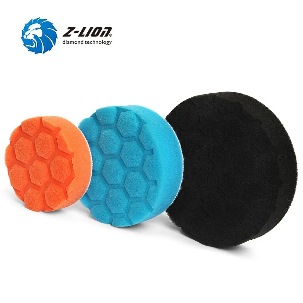 

Z-LION 3pcs Car Sponge Polishing Wheel Car Buffing Waxing Foam Pad Hand Tool Kit For Car Polisher 3/4/5 Inch Car Sponge Buffing