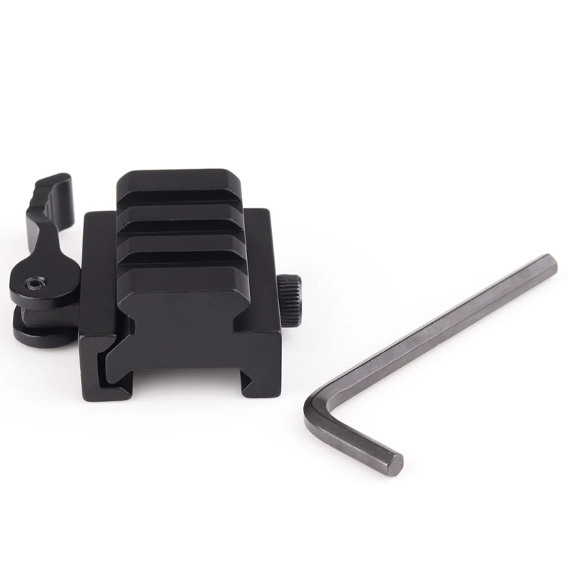 Черное металлическое быстроразъемное крепление для qr блока адаптер 20 мм