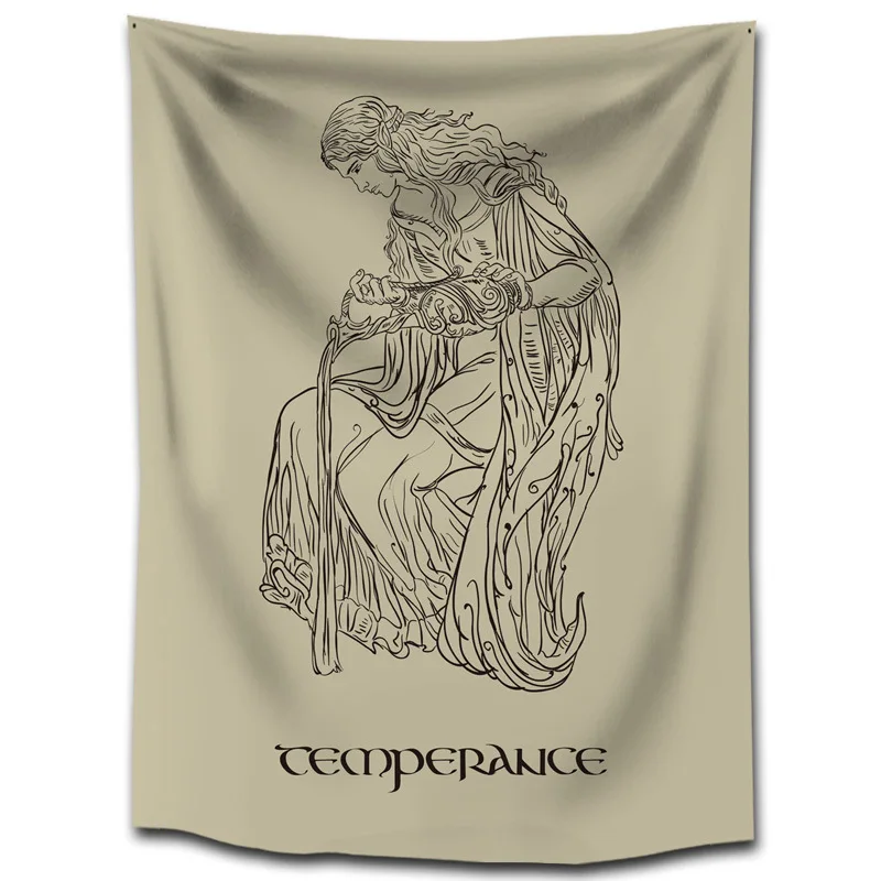 Гобелен мандалы хиппи индийский гобелен дивное колдовство настенный подвесной в