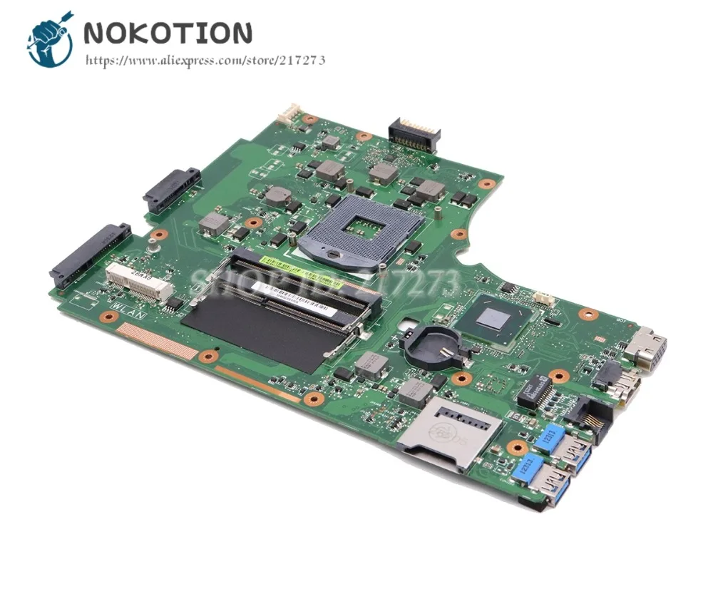 

NOKOTION Laptop Motherboard For Asus Q500A MAIN BOARD HM76 UMA HD4000 DDR3 69N0N7M10C03