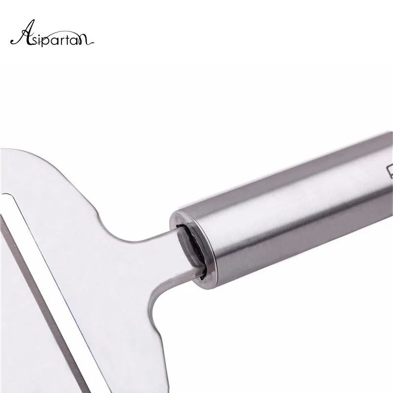 Asipartan Cheese Slicer Stainless Steel Cutter Never Sticks Kitchen Slicers Cake Potato |