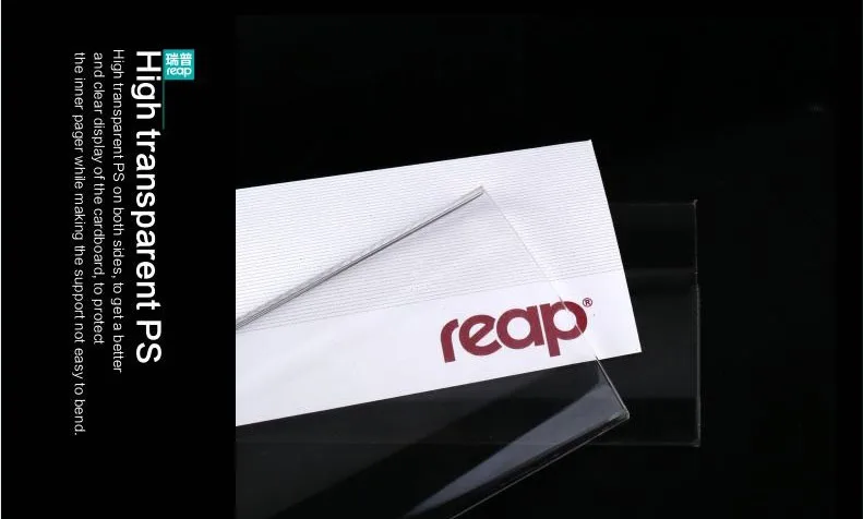 5-pack Reap Easico PS l-образная настольная рамка карта настольная подставка для демонстрации меню Сервис этикетка офис клуб бизнес Ресторан