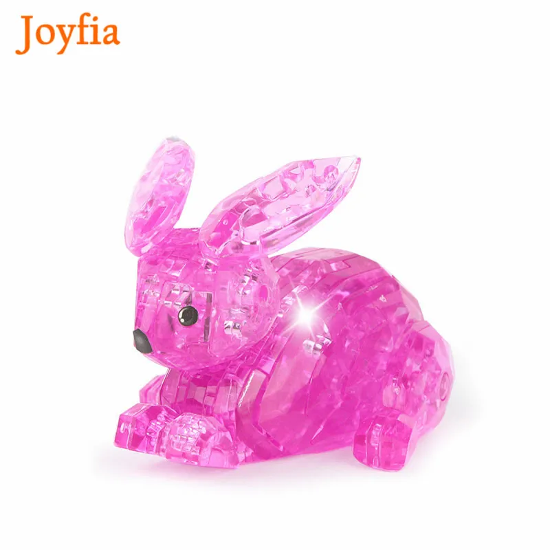 3D с украшением в виде кристаллов головоломки DIY сборки модель игрушка подарок