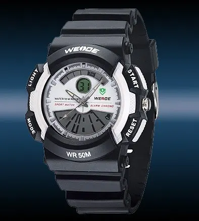 Мужчины жк дисплей цифровой часы спорт кварцевый наручные часы|watch rectangle|watches men and