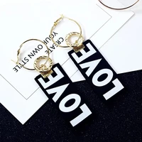 miara l instagram chic child free style fashion trendy personality earring exaggerate whirlpool gear cherries for women