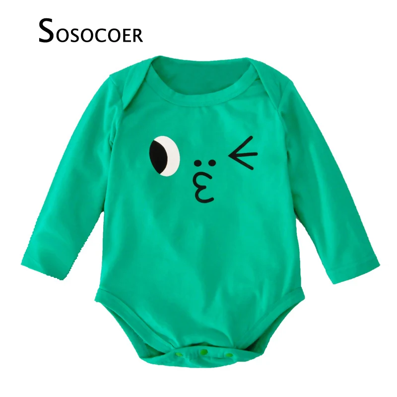 SOSOCOER/детские комбинезоны с героями мультфильмов Одежда для младенцев сезон