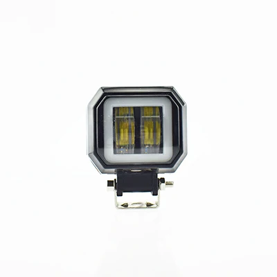 1pc-square-lights Мото rcycle фары светодиодный moto 12 v 20 w рабочие огни Автомобильные прожекторы яркие водонепроницаемые мото rbike Противотуманные фары аксессуары для фар - Цвет: 1pc-square-lights