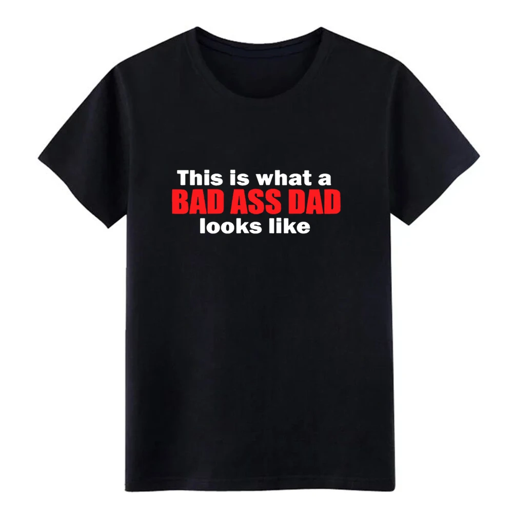 Мужская забавная футболка с надписью This Is What A Bad Ass DAD looks Like трикотажная размер S 3xl