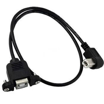 0 5 м 90 градусов прямоугольный удлинитель с разъемом USB B Папа мама|angle usb|right angle usbusb b