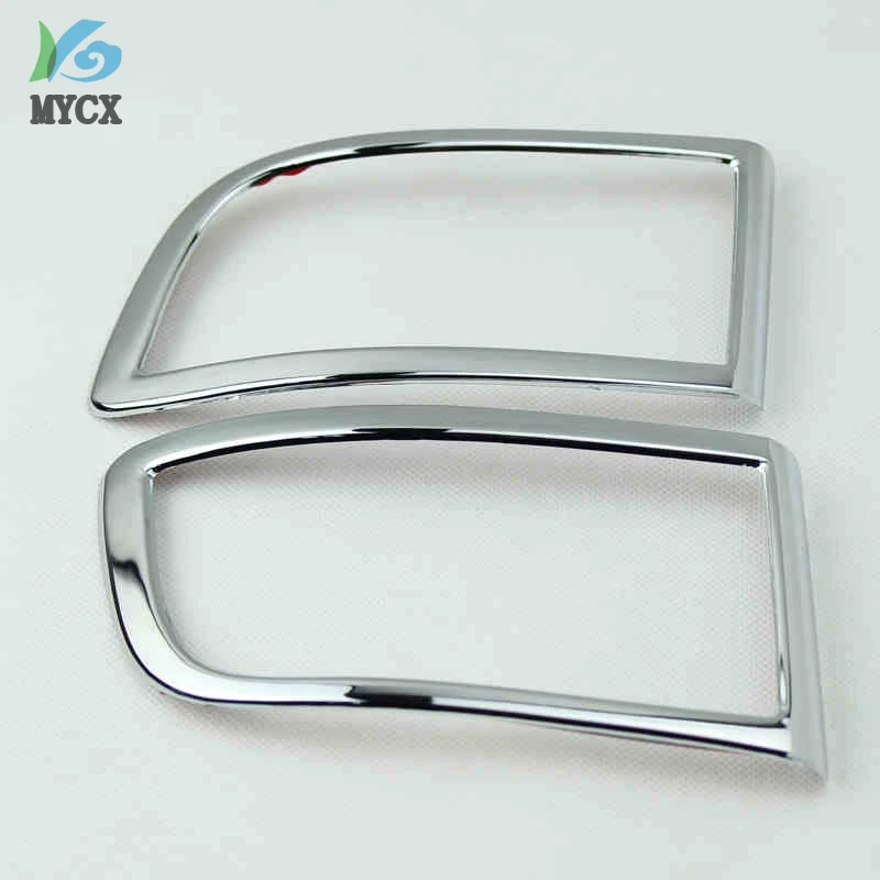 

ABS chrome Prado 120 аксессуары, противотумансветильник фара, крышка для toyota Land Cruiser Prado FJ120 FJ 120 2003-2009, колпачок для стайлинга автомобиля