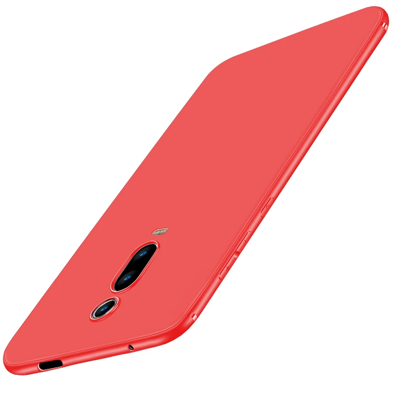 Чехол Tobocloo для XiaoMi Mi 9 Mi9 SE Mi9SE Mi9T Pro Mi 9T Pro 6,39 дюймов чехол 360 Защита мягкий матовый Силиконовый чехол s - Цвет: Красный