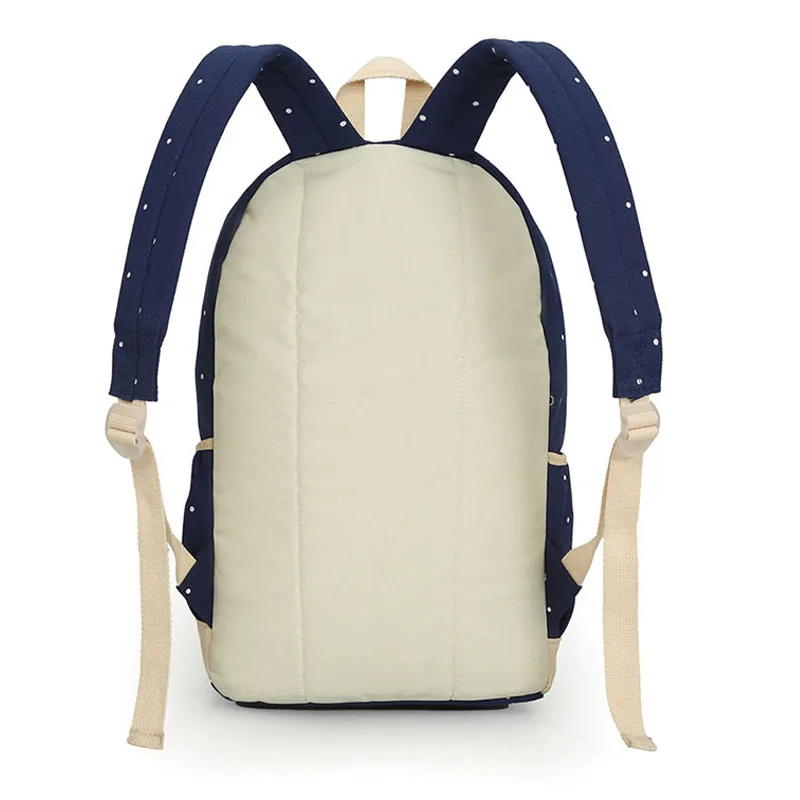 Мода 2017 г. холст точка Для женщин рюкзак комплекты из 3 предметов Обувь для