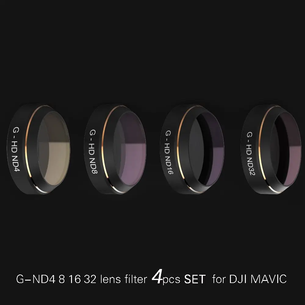 G ND4 8 16 32 объектив fihter 4 шт. комплект для Mavic Pro|set| |