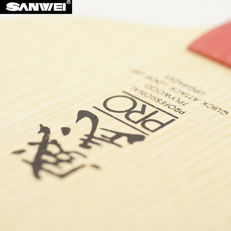 SANWEI V5 PRO Table tennis blade professional 7 plywood quicky attack+ loop OFF+ ping pong racket bat paddle tenis de mesa