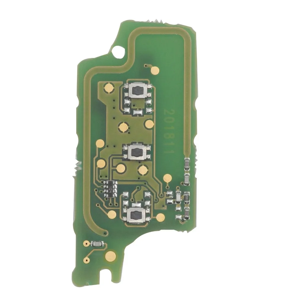 Jingyuqin 50p 2/3B ASK с 7961/7941 электронной платой CE0536/523 для Peugeot 307 308 408 407 207 Citroen C2 C3 C4