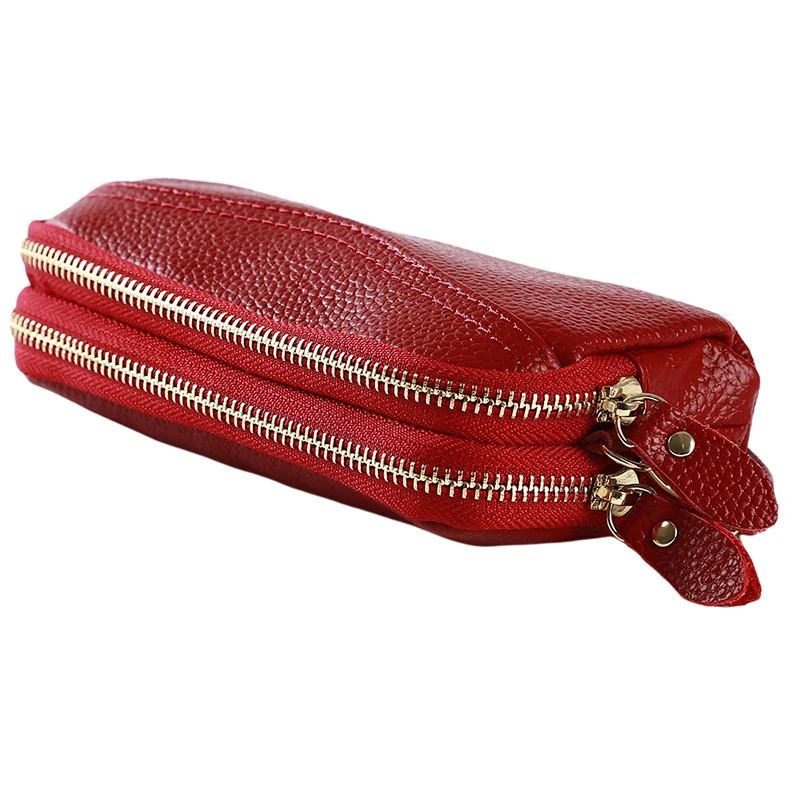 Женская косметичка из натуральной кожи 2019 дорожный органайзер женский кошелек