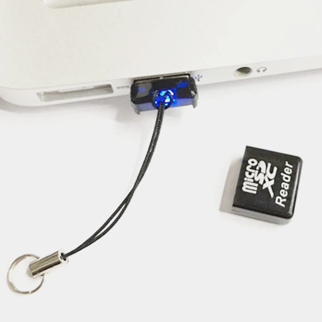 Адаптер для чтения мини Супер Скоростной USB 2,0 Micro SD/SDXC TF кардридер адаптер usb-хаб кардридер памяти белый/черный