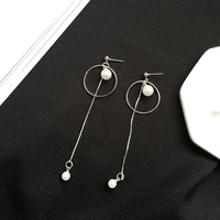 retro punk 2020 new fashion earrings how to circle pearl tassel earrings manufacturers earrings manufacturers wholesale sales