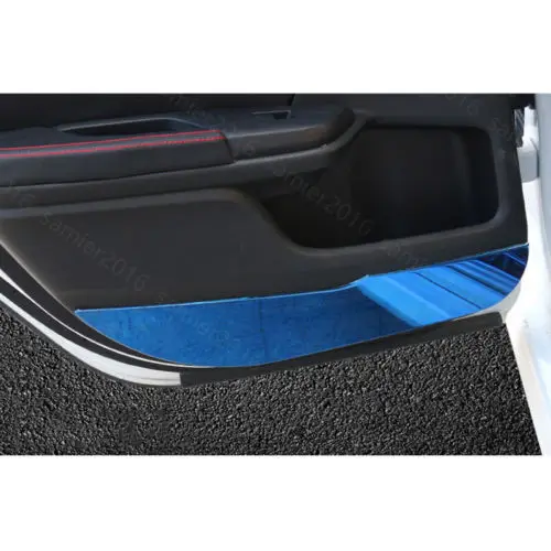 4 шт. синяя дверь анти Kick грязный защитный чехол накладка для Honda Civic 2016