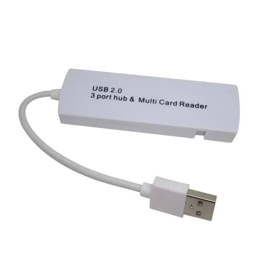 Новый USB 2 0 устройство для чтения карт памяти SD MMC MS Duo Micro M2 адаптер Usb l0803